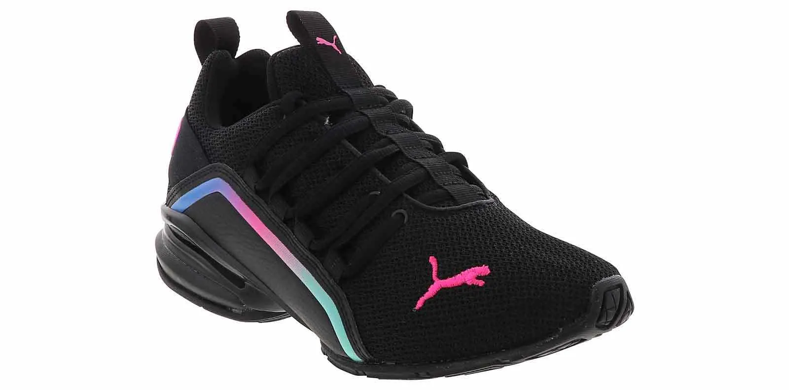 Puma Axelion Mesh Fade Junior Girls’ Athletic Shoe