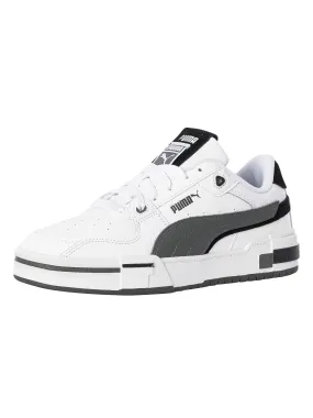 Puma CA Pro Glitch Leather Trainers - White/Black