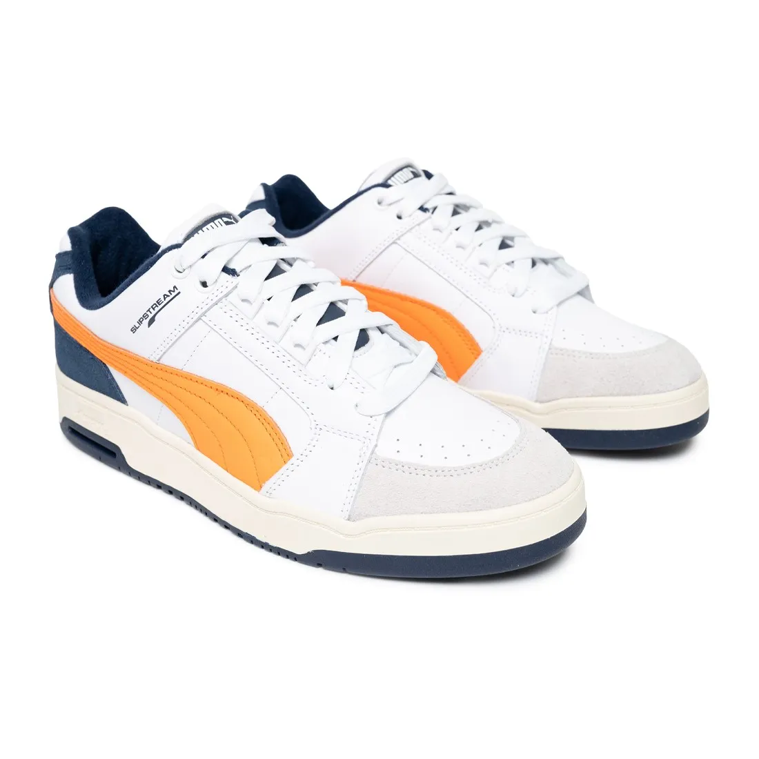 Puma Men Slipstream Lo Retro (white / vibrant orange)