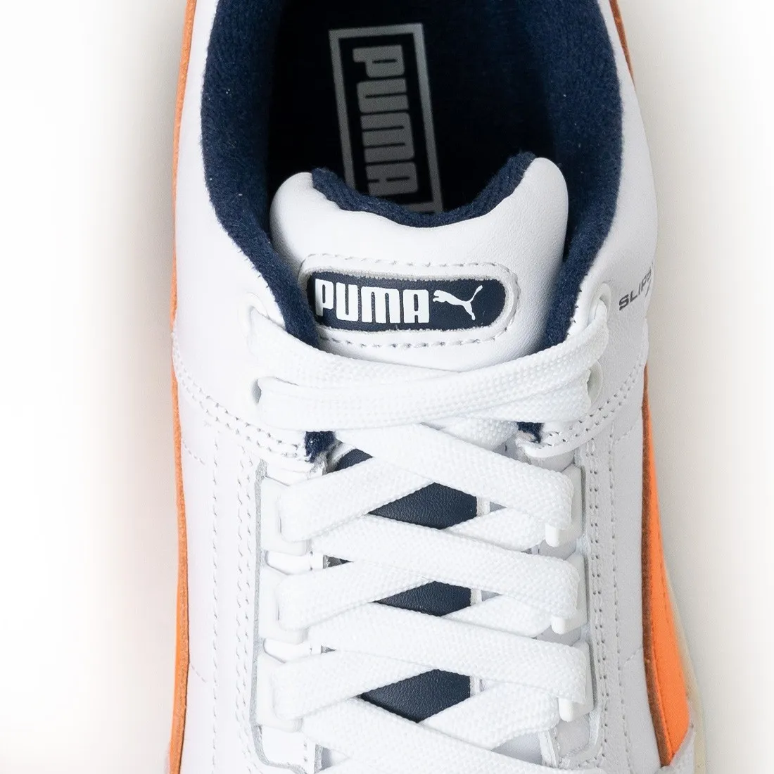 Puma Men Slipstream Lo Retro (white / vibrant orange)