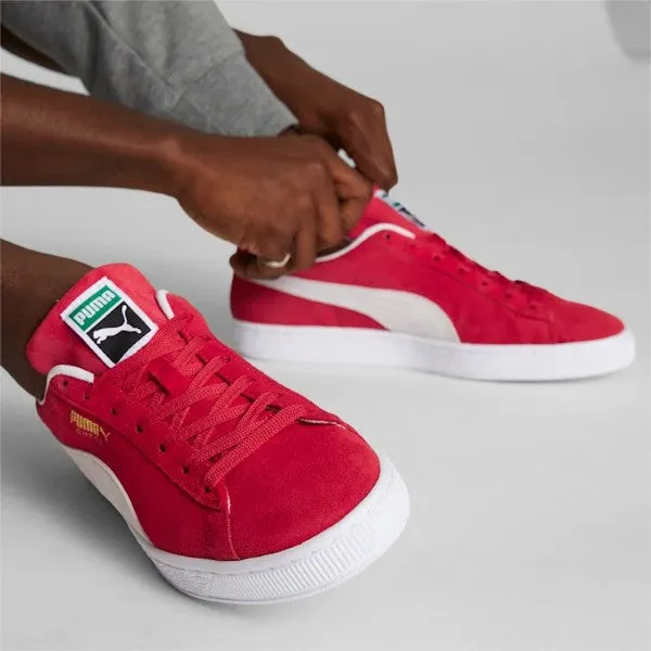 Puma Suede Classic XXI Men's Sneakers (High Risk Red-Puma White)