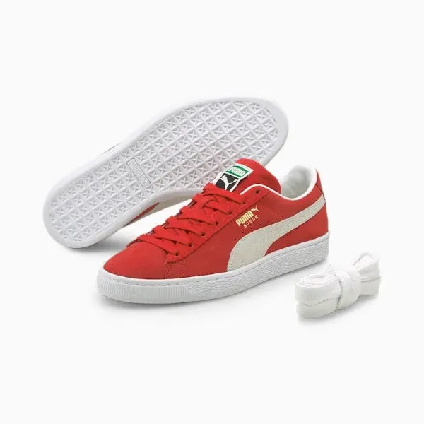 Puma Suede Classic XXI Men's Sneakers (High Risk Red-Puma White)