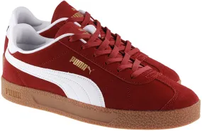 Puma Trainers Mens Club Red White Gum