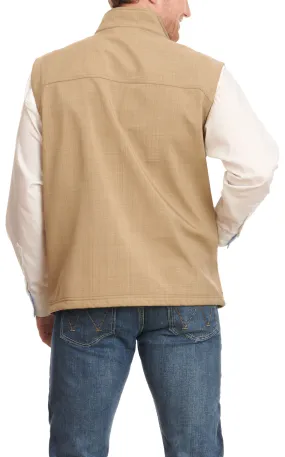 Rafter C Men's Heather Tan Bonded Vest