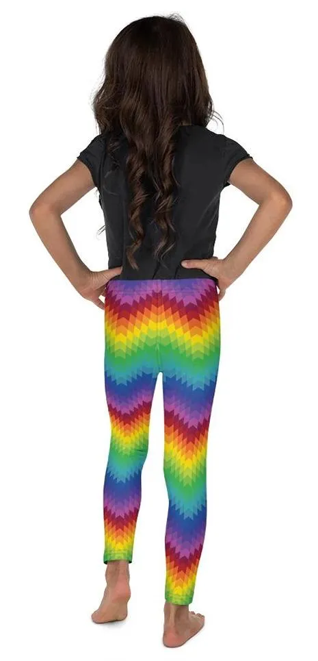 Rainbow Pattern Kid's Leggings