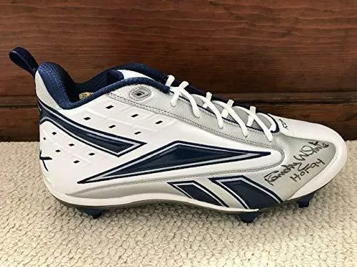 Randy White Hand Signed Reebok Football Cleat Football Hof Cowboys - JSA Certified