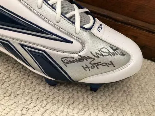 Randy White Hand Signed Reebok Football Cleat Football Hof Cowboys - JSA Certified