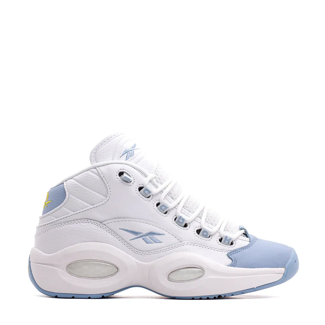 Reebok Classics Men Question Denver Nuggets Allen Iverson Mid White Blue GW8854