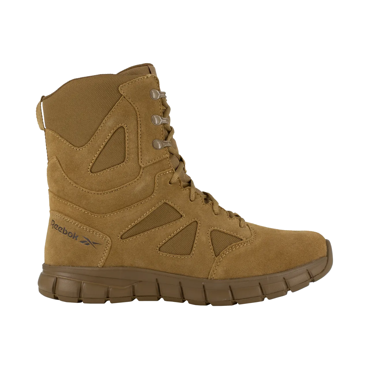 Reebok Men's 8" Sublite Cushion Tactical Boot Coyote Brown