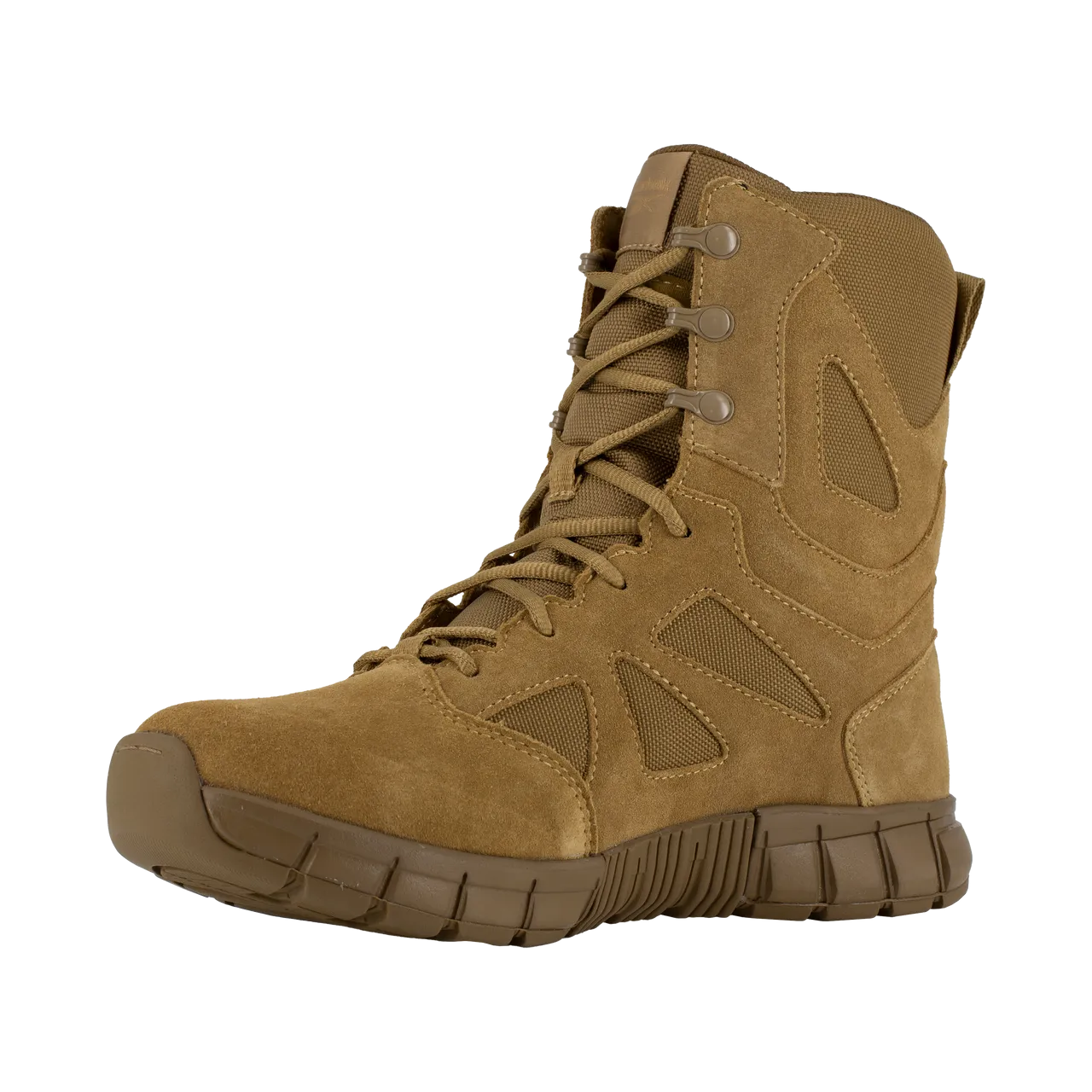 Reebok Men's 8" Sublite Cushion Tactical Boot Coyote Brown