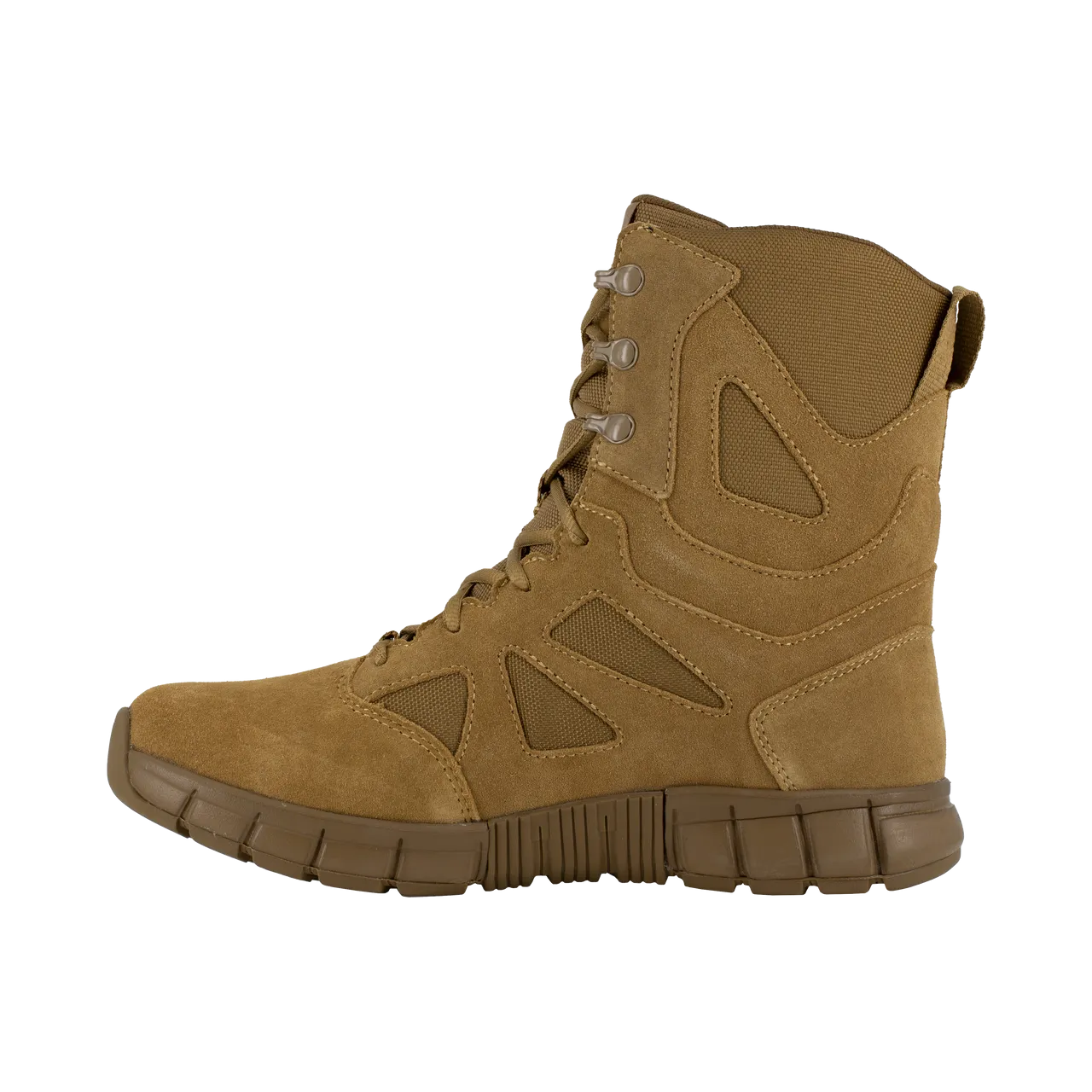 Reebok Men's 8" Sublite Cushion Tactical Boot Coyote Brown