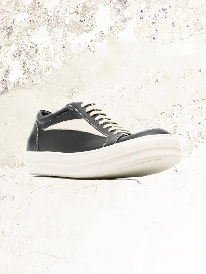 Rick Owens Vintage low-top leather sneakers