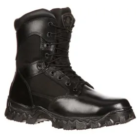 Rocky Mens AlphaForce Zipper Composite Toe Public Service Boot FQ0006173 BLACK