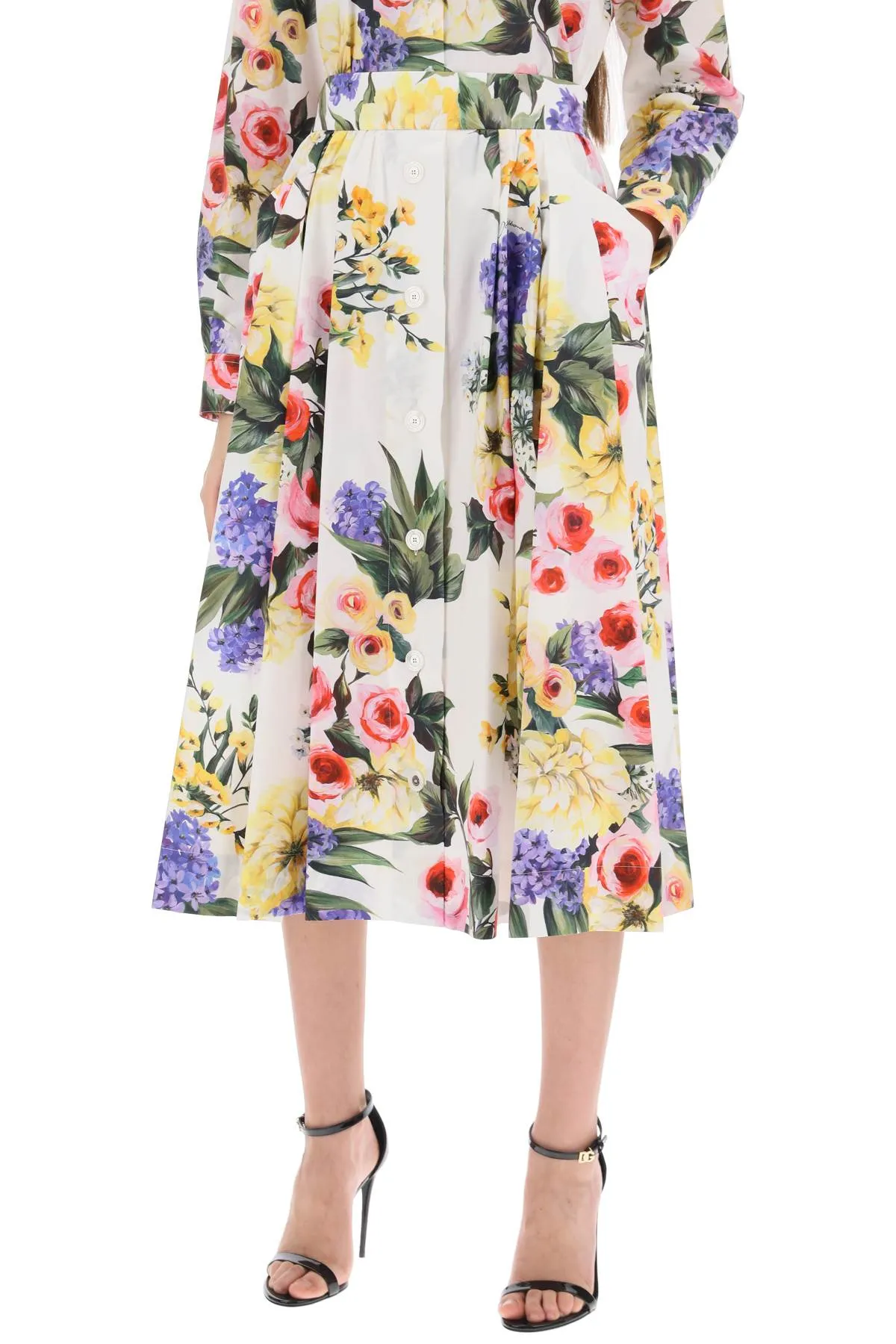 Rose Garden Circular Skirt