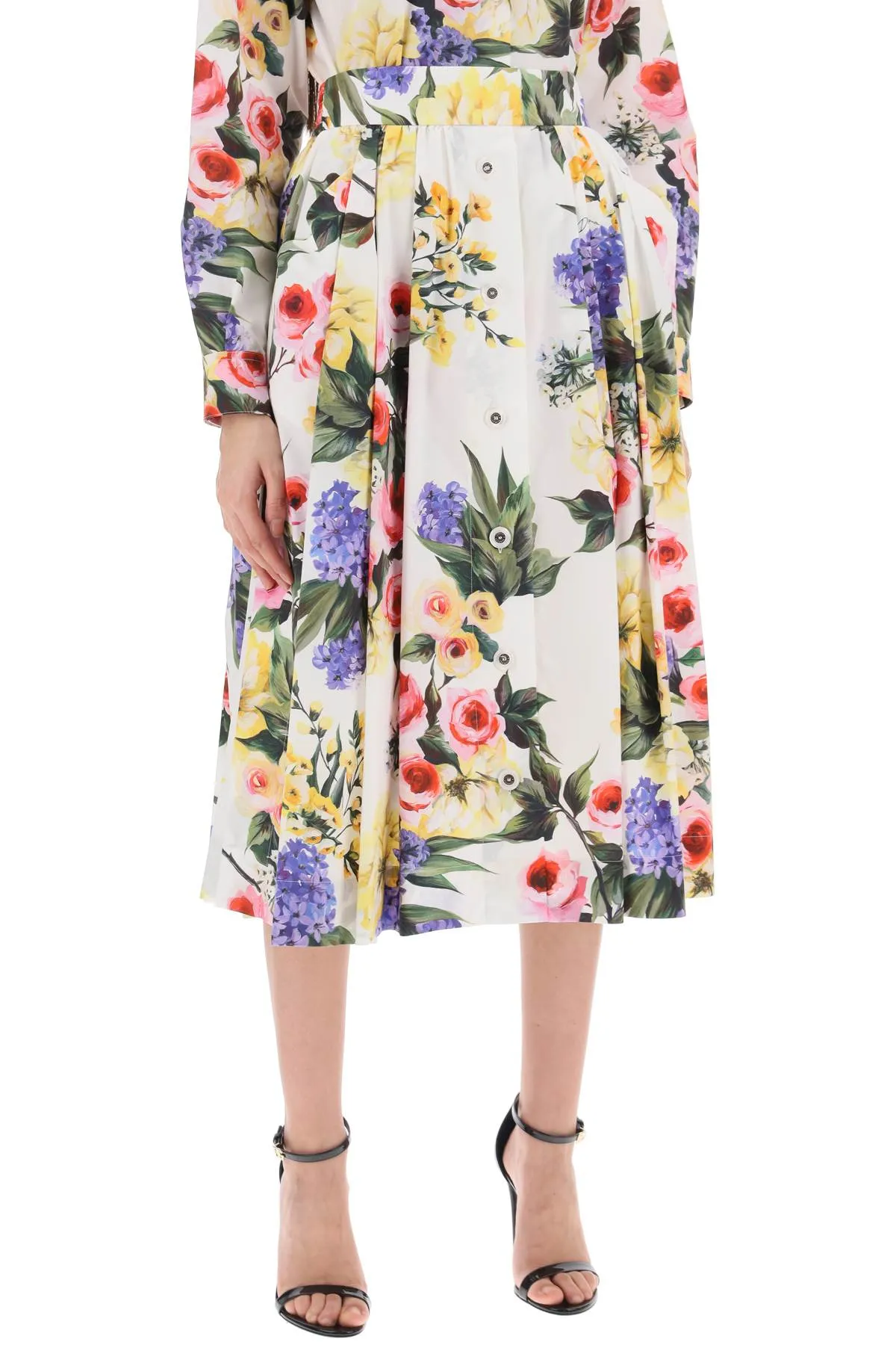 Rose Garden Circular Skirt