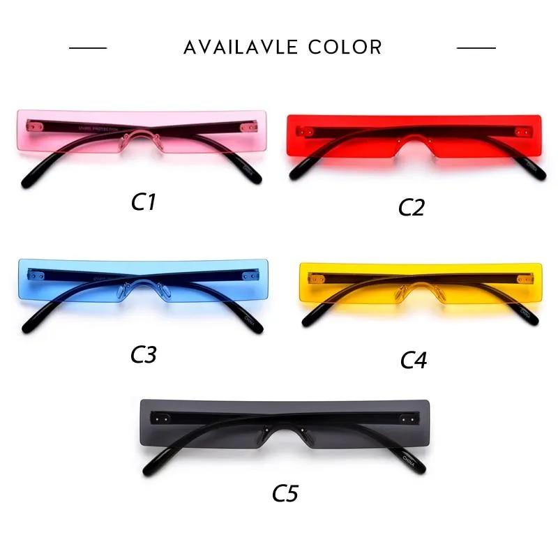 Savannah Rectangle Sunglasses, A Small Lens Women Sunglasses