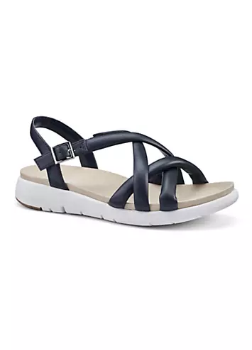 Seek Navy Women’s Sandals by Hotter | Look Again