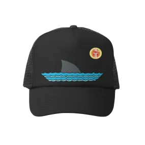 Sharky Trucker Hat Black