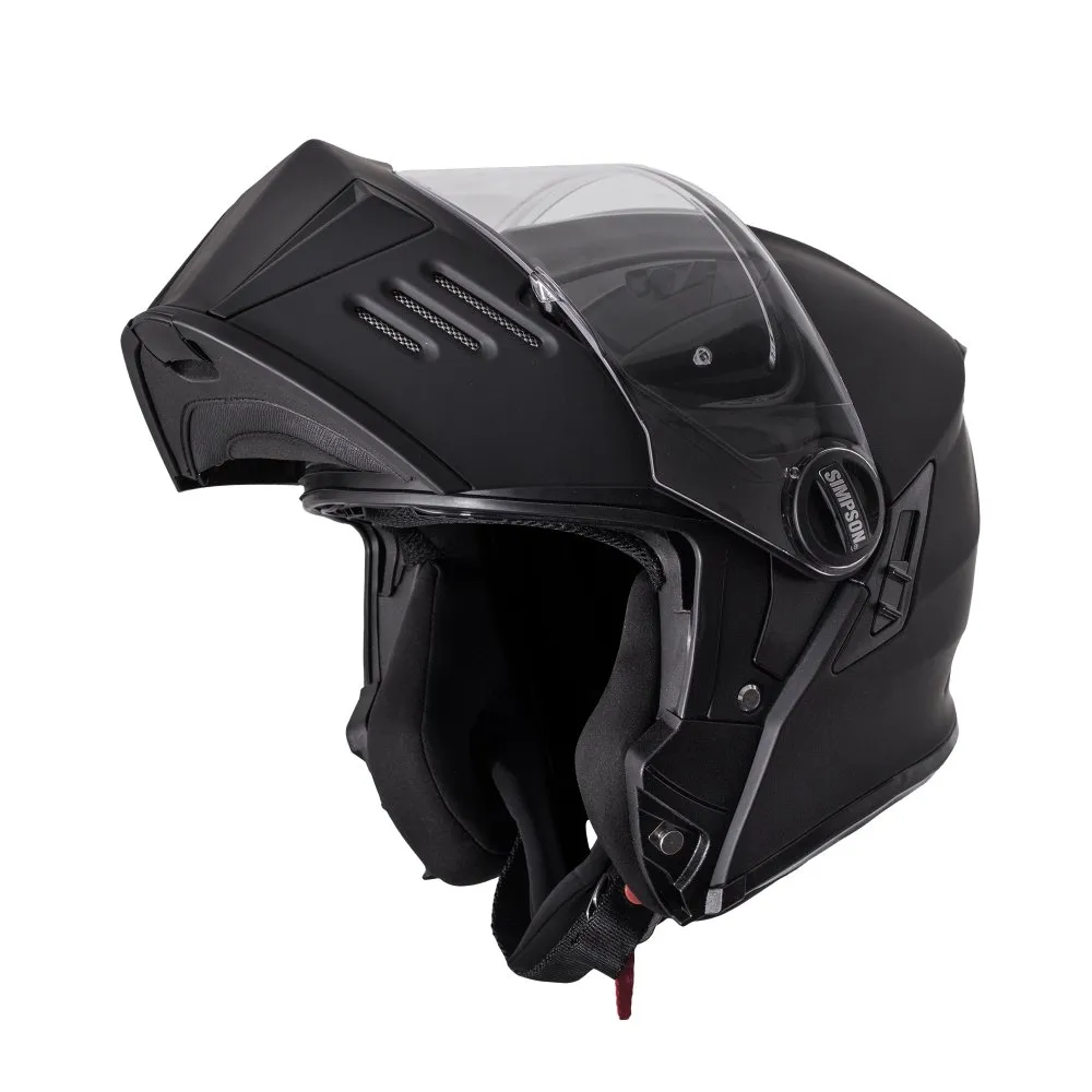 Simpson Darksome 06 Plain Helmet - Matt Black