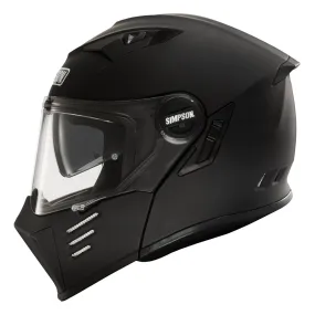 Simpson Darksome 06 Plain Helmet - Matt Black