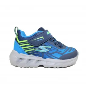 Skechers S Lights: Magna-Lights - Bozler | Navy | Boys Light Up Trainers