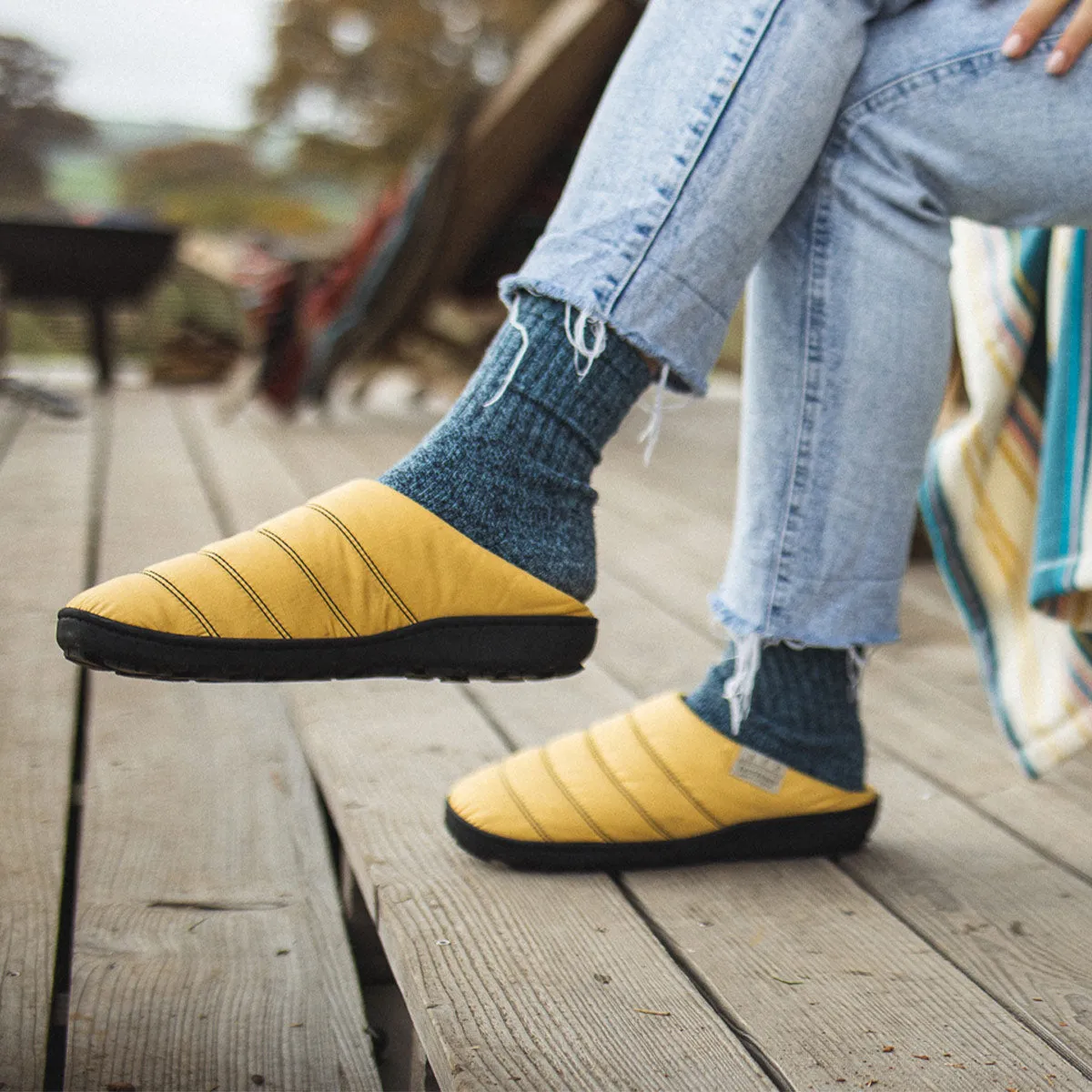 Sole Recycled Slipper - Ochre Yellow