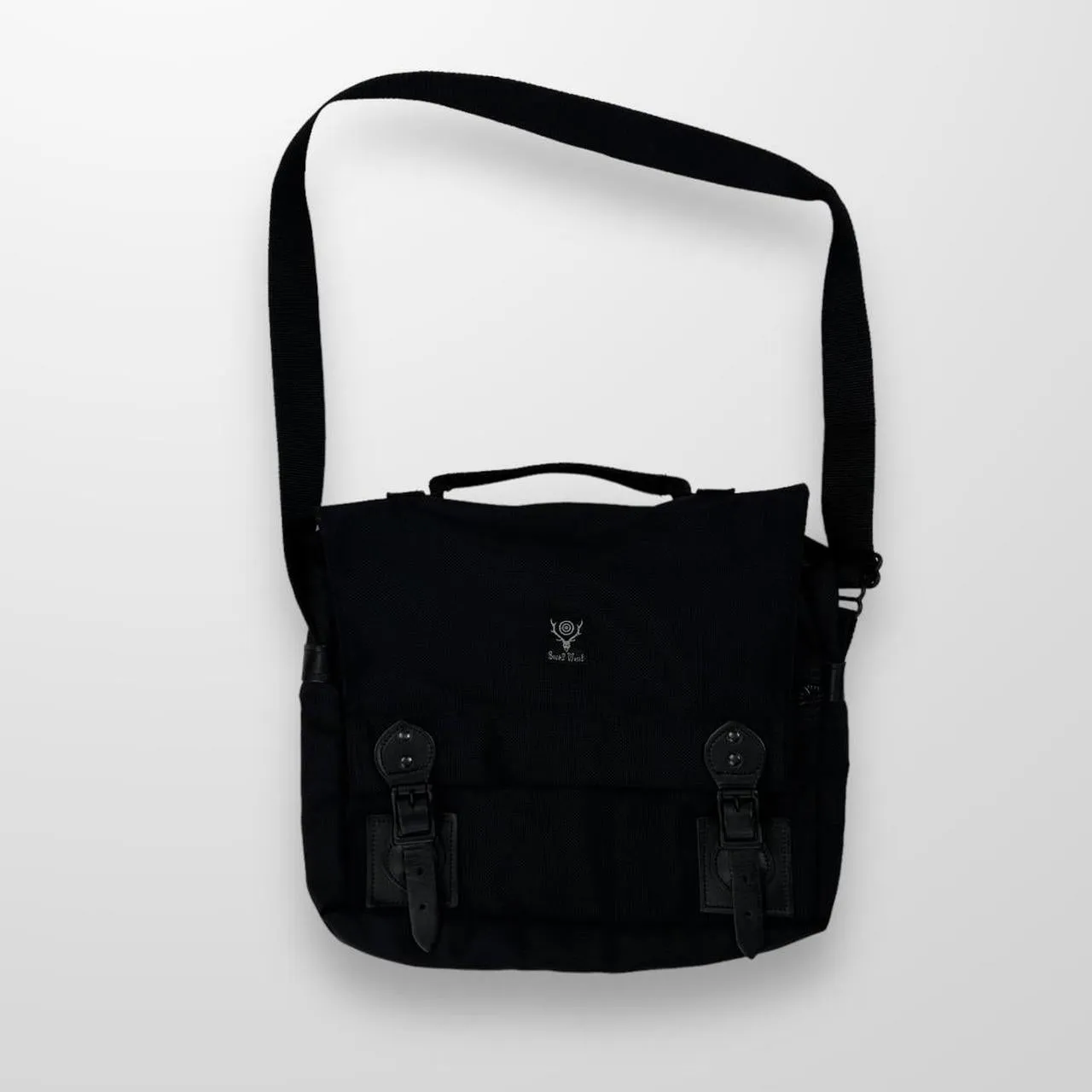 South2 West8 Ballistic Nylon Shoulder Bag In Black