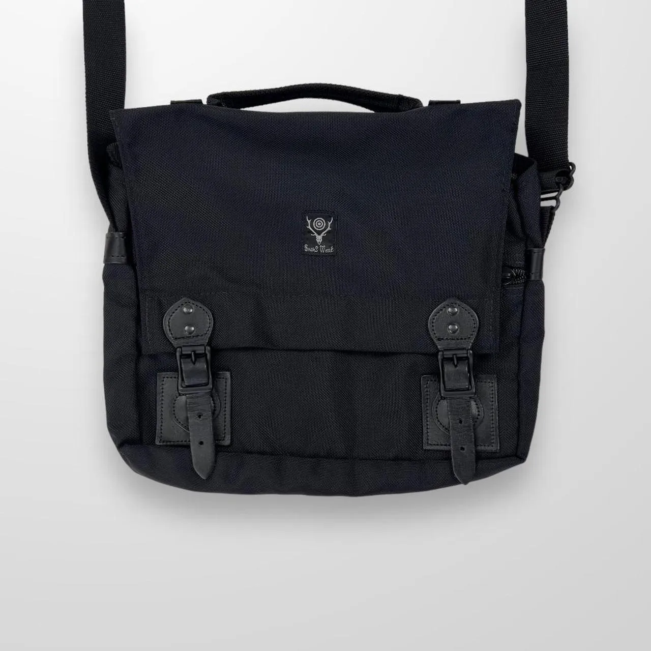 South2 West8 Ballistic Nylon Shoulder Bag In Black