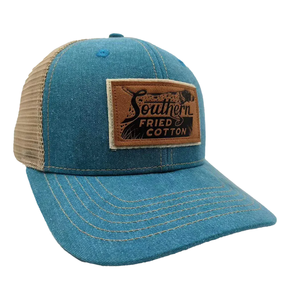 Southern Fried Cotton On Point Flag Hat