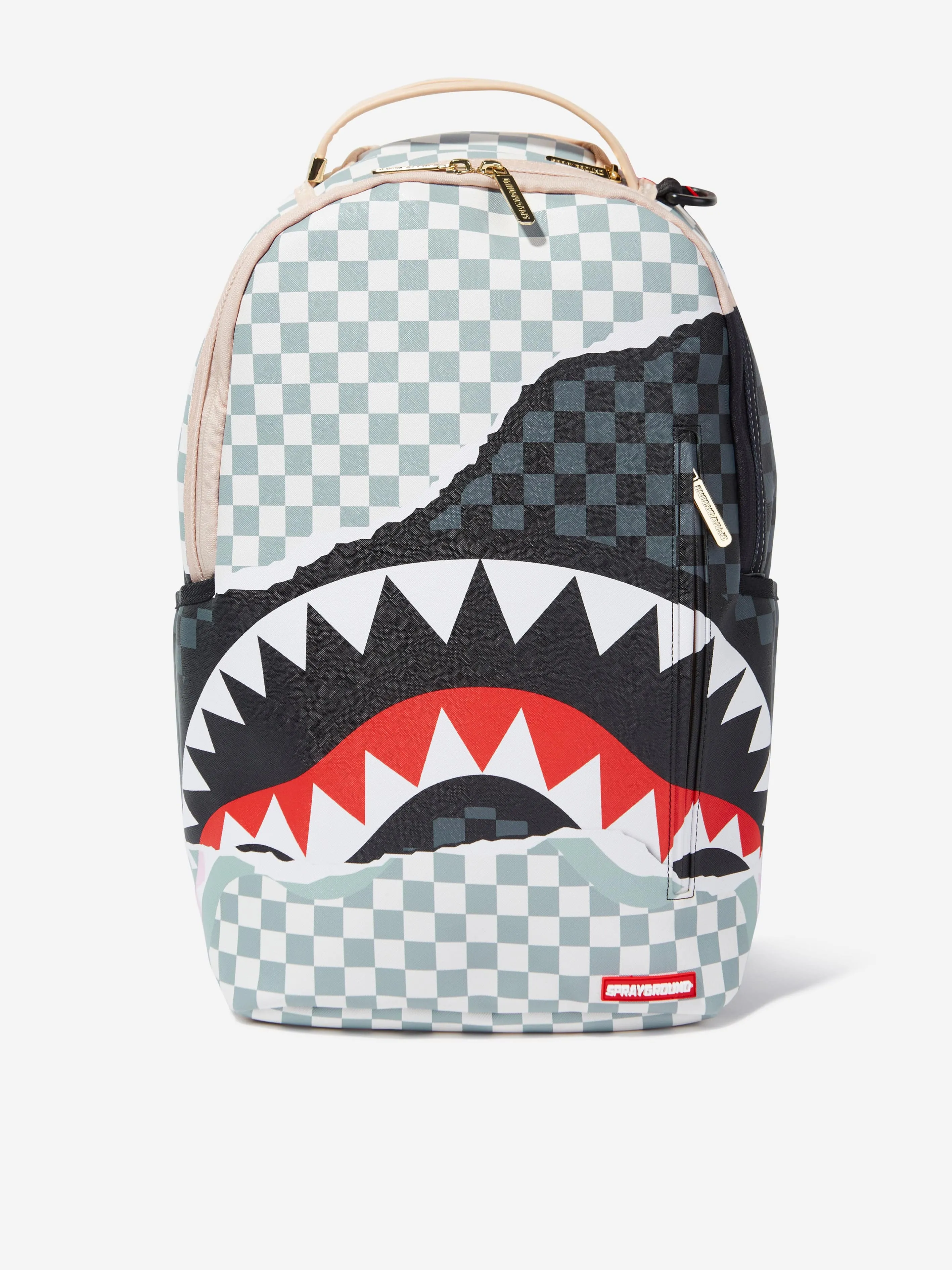 Sprayground Kids Tear It Up DLXSV Backpack in Grey