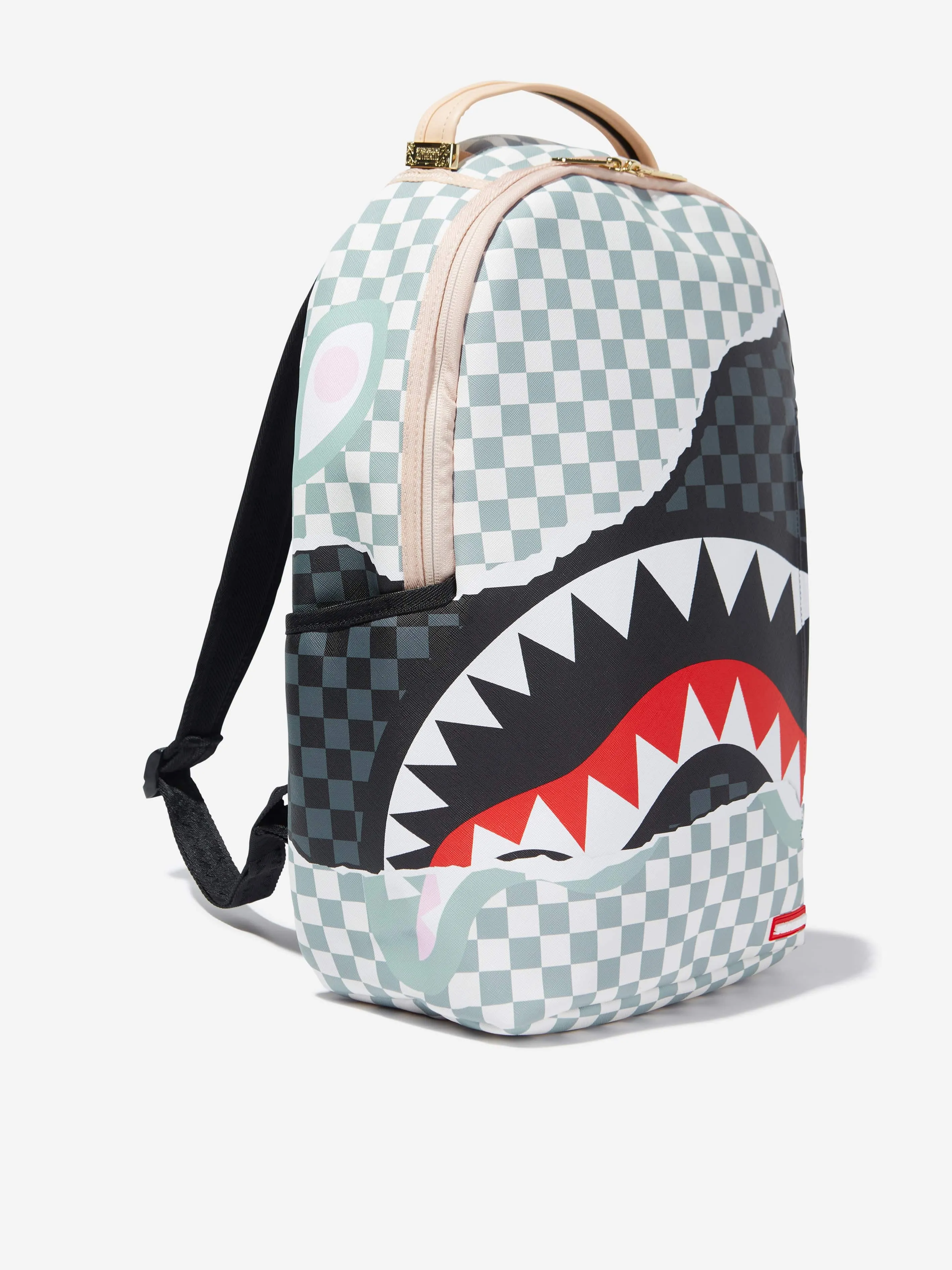 Sprayground Kids Tear It Up DLXSV Backpack in Grey