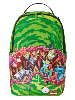 Sprayground Rick & Morty Split Guts Backpack - Green