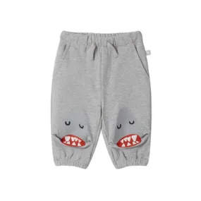 Stella McCartney Baby Boy Joggers With Sharks Print on Knees 24SS