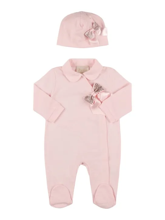 Story Loris   Interlock cotton hat & romper 