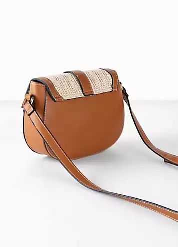 Straw Effect Shoulder Bag by bonprix | Look Again