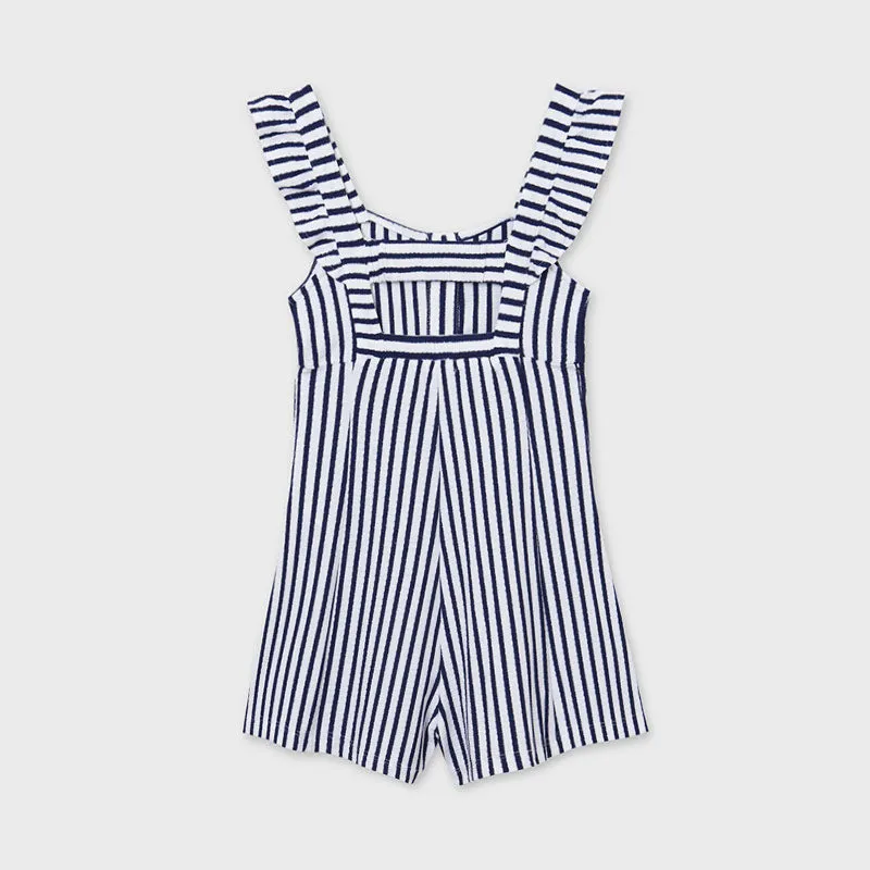 Stripe Navy Romper