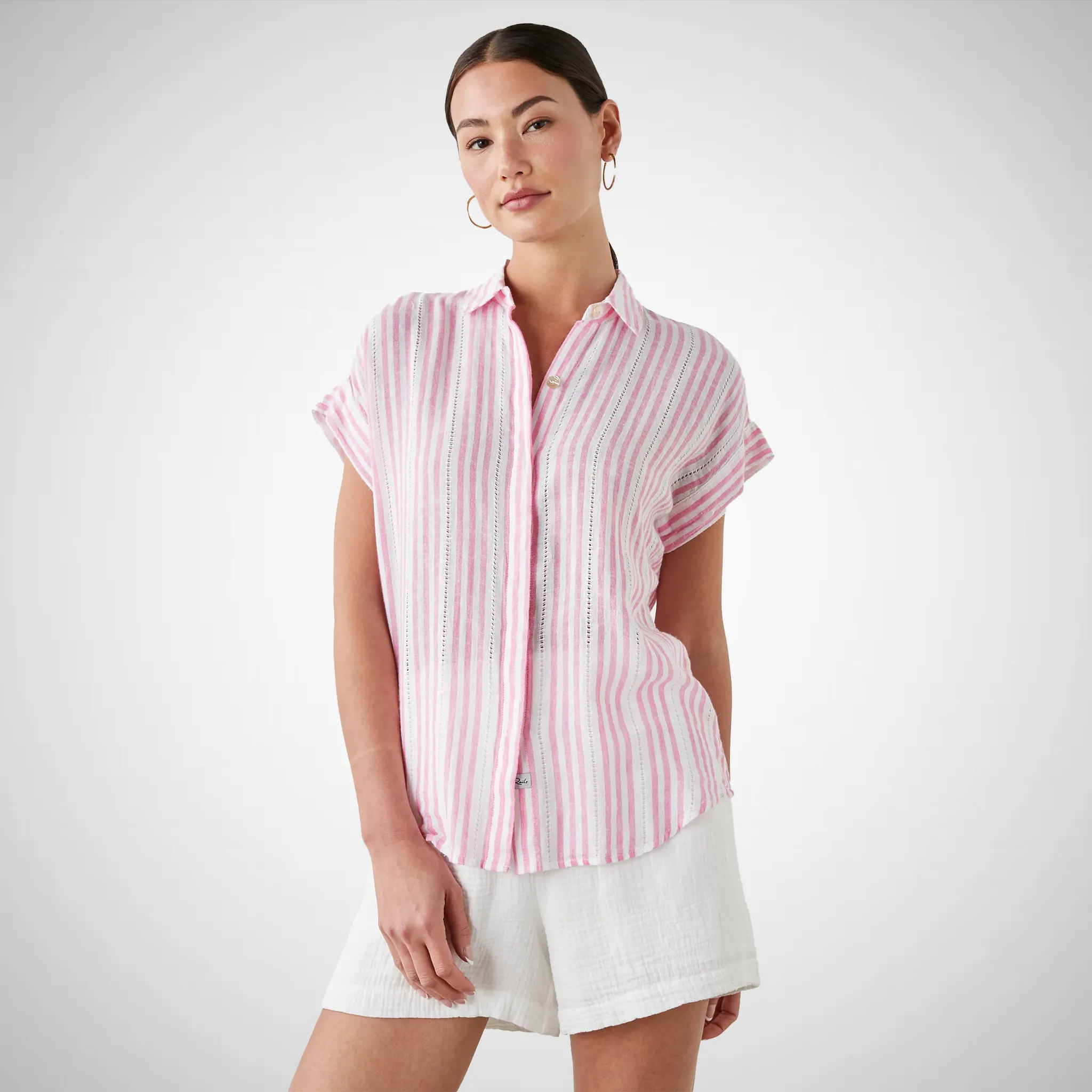 Striped Short Sleeve Shirt