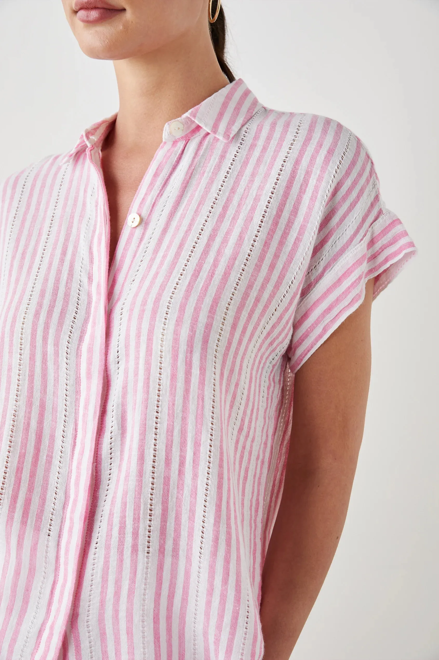 Striped Short Sleeve Shirt