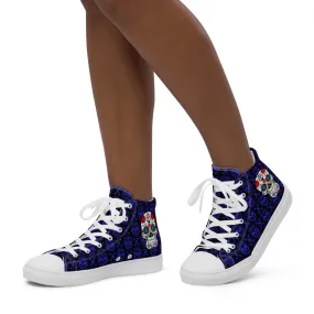 Sugar Skulls Women’s High Top Canvas Shoes