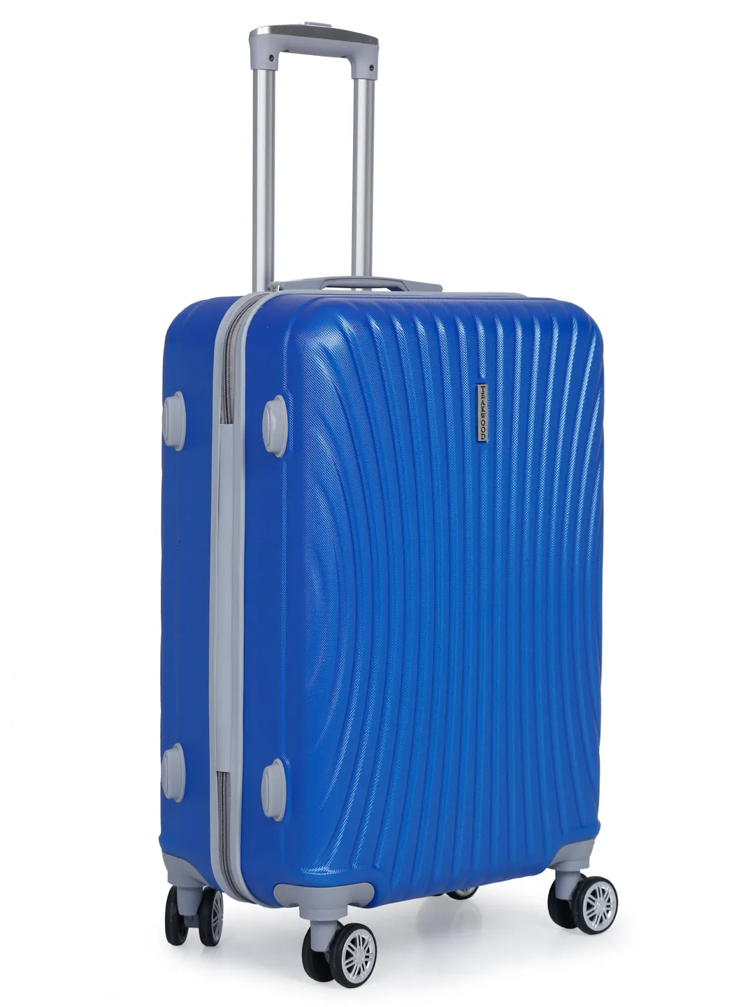 Teakwood Medium Trolley Bag - Blue