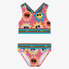 Teen Girls Pink Sunshine Bikini (UPF50+)