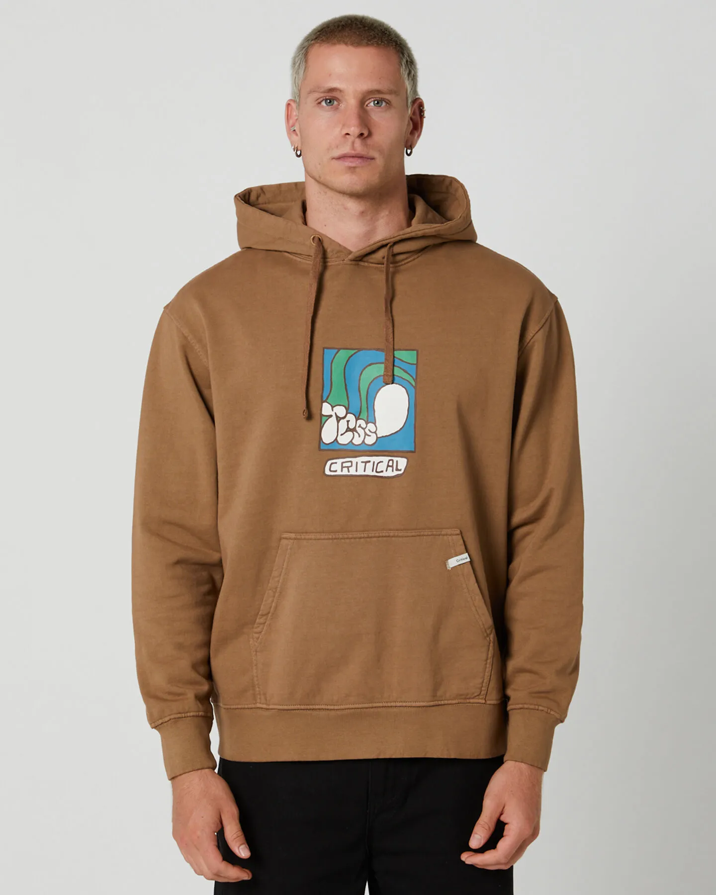 The Critical Slide Society Washroom Hoodie - Brown | SurfStitch