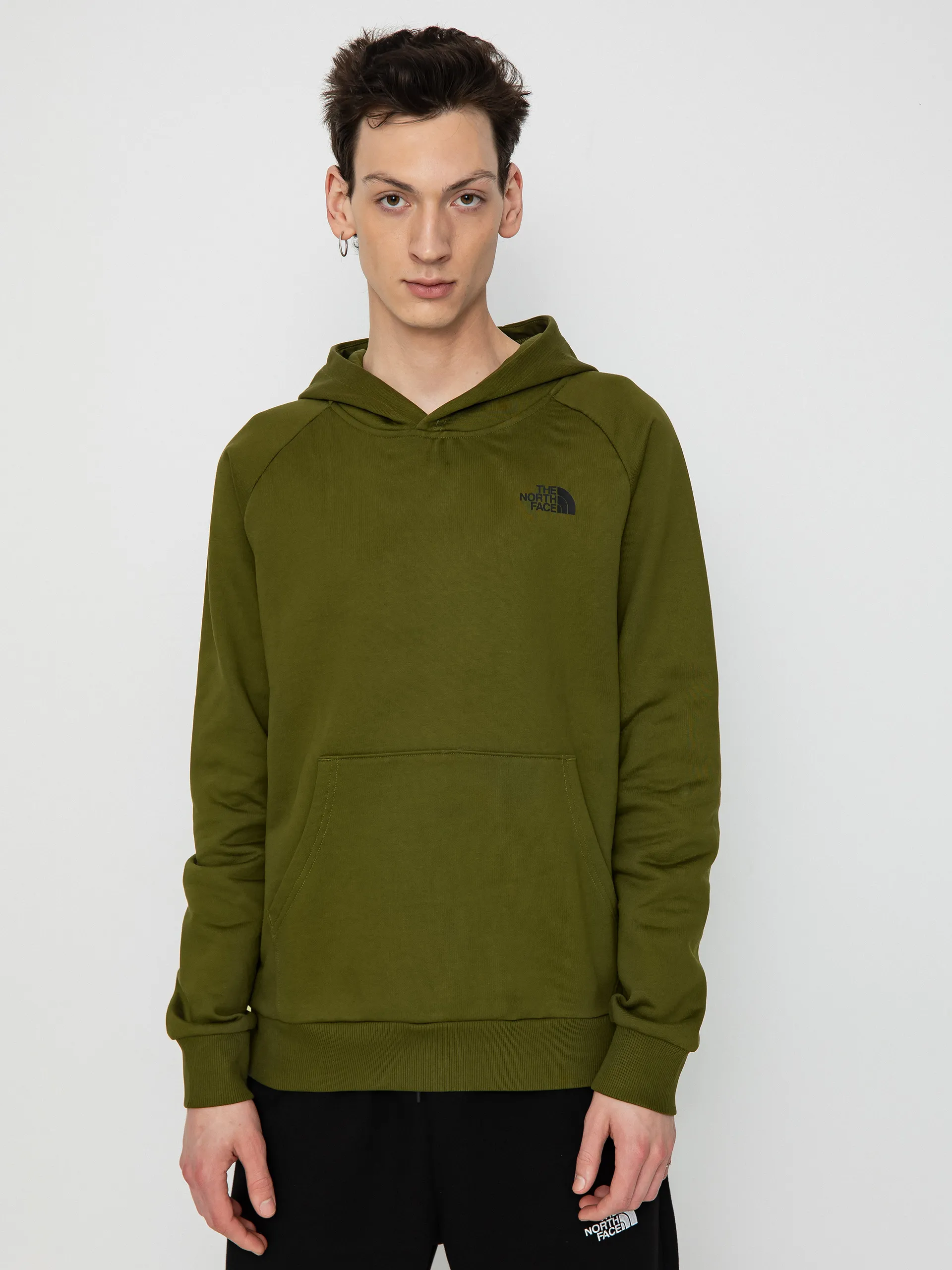 The North Face Hoodie Raglan Redbox HD (forest olive)