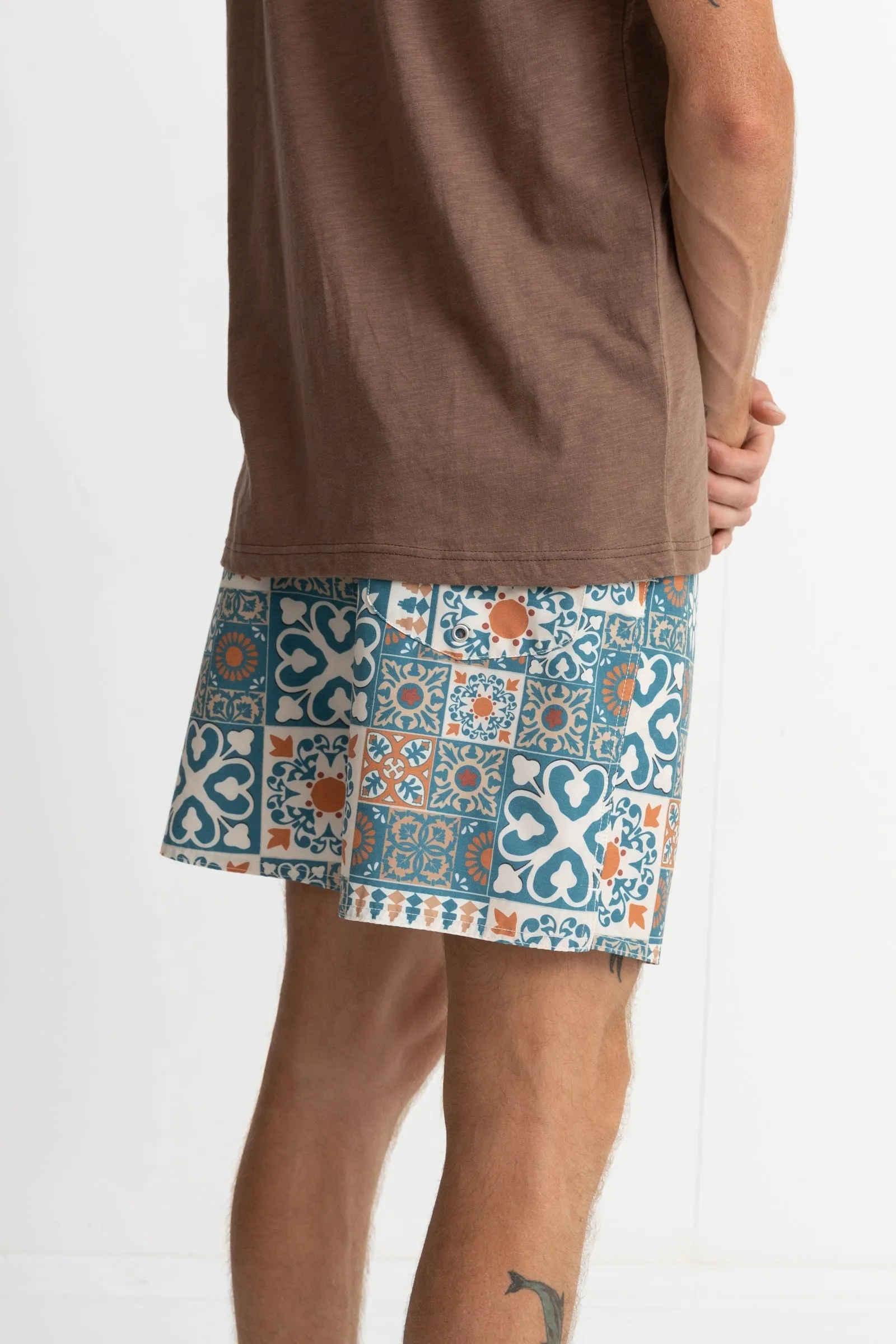 Tile Beach Short Teal