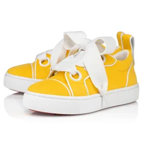 Toy Toy  Sneakers - Sponge cotton and patent calf leather - Pollen - Women