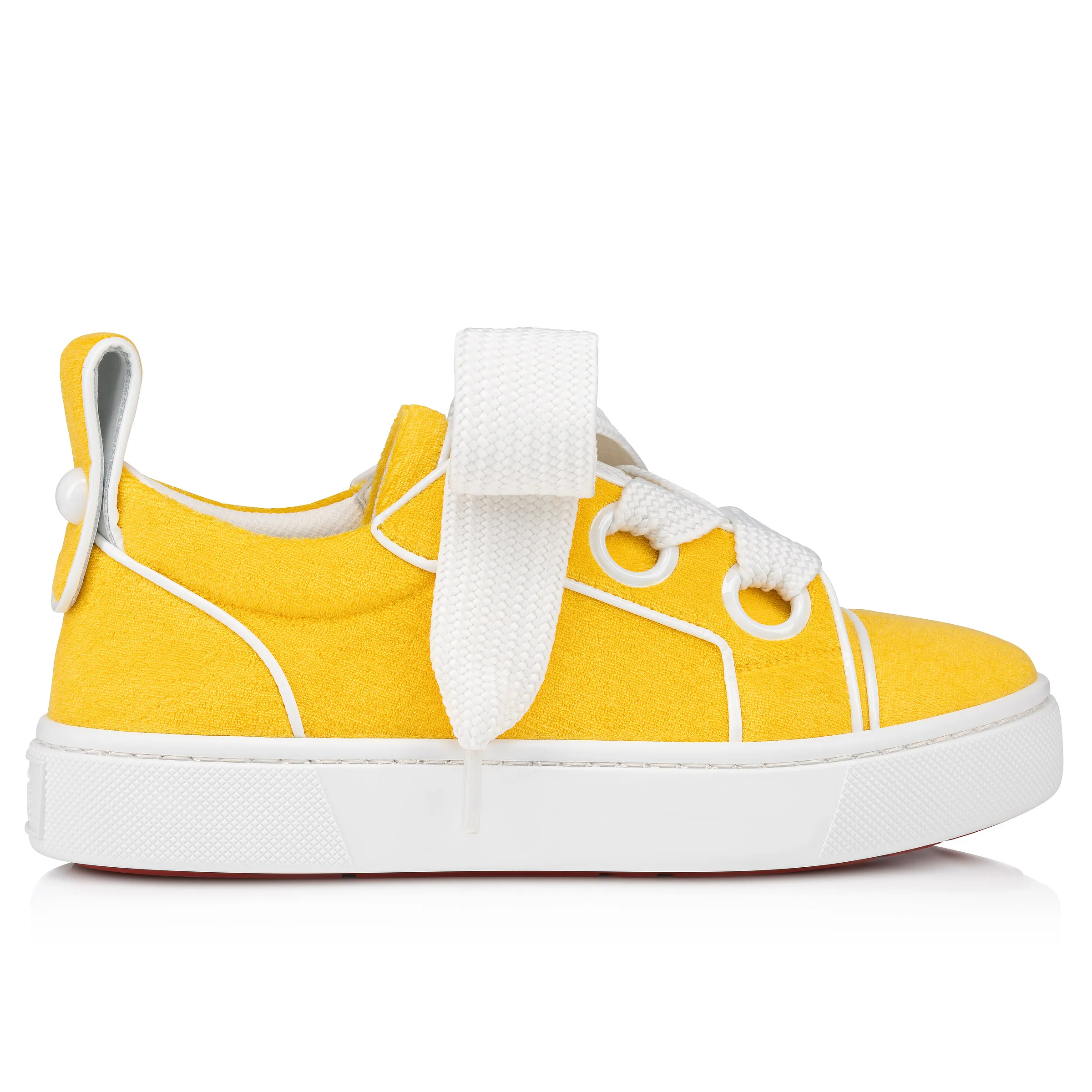 Toy Toy  Sneakers - Sponge cotton and patent calf leather - Pollen - Women