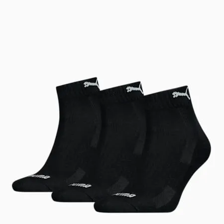 Unisex Cushioned Quarter Socks 3 pack | black | PUMA Melbourne Summer | PUMA 