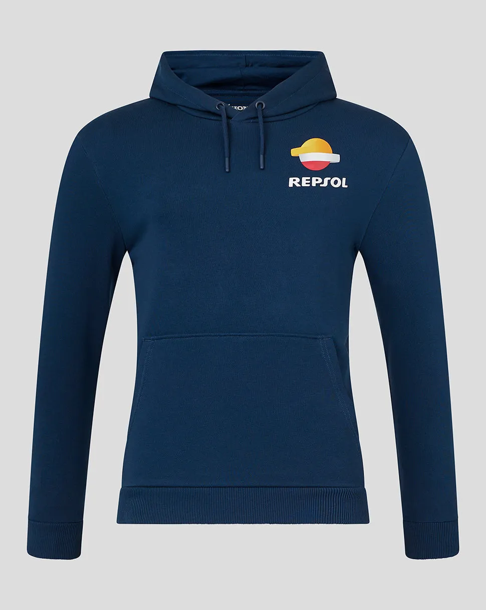 Unisex Honda HRC Repsol World Champions Hoodie - Pageant Blue