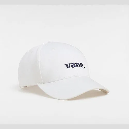 Vans 66 STRUCTURED JOCKEY HAT (WHITE/DRESS BLU) UNISEX WHITE