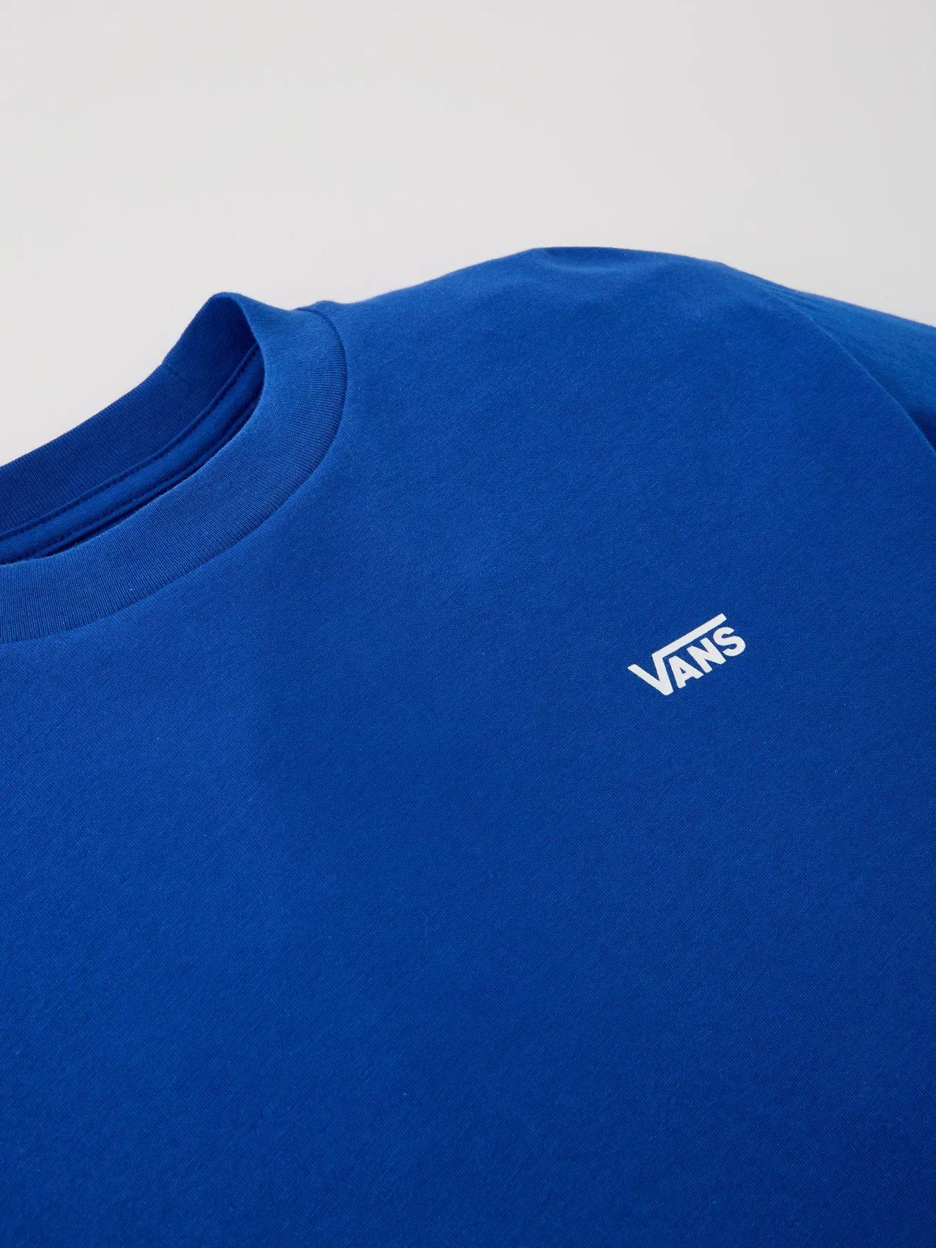 Vans Boys Left Chest Logo T-shirt - Blue